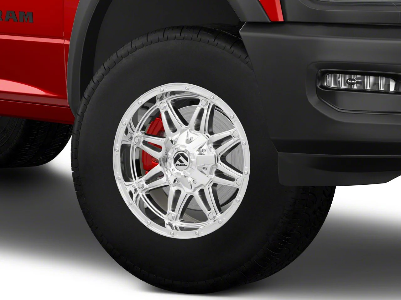 Fuel Wheels Hostage Chrome 8-Lug Wheel; 18x9; 1mm Offset (19-26 RAM 3500 SRW)