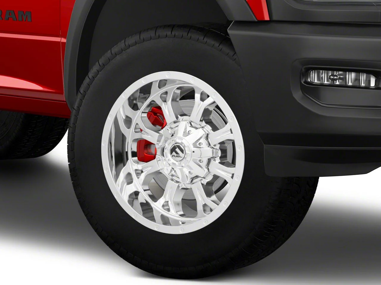 Fuel Wheels Krank Chrome 8-Lug Wheel; 20x10; -12mm Offset (19-26 RAM 3500 SRW)