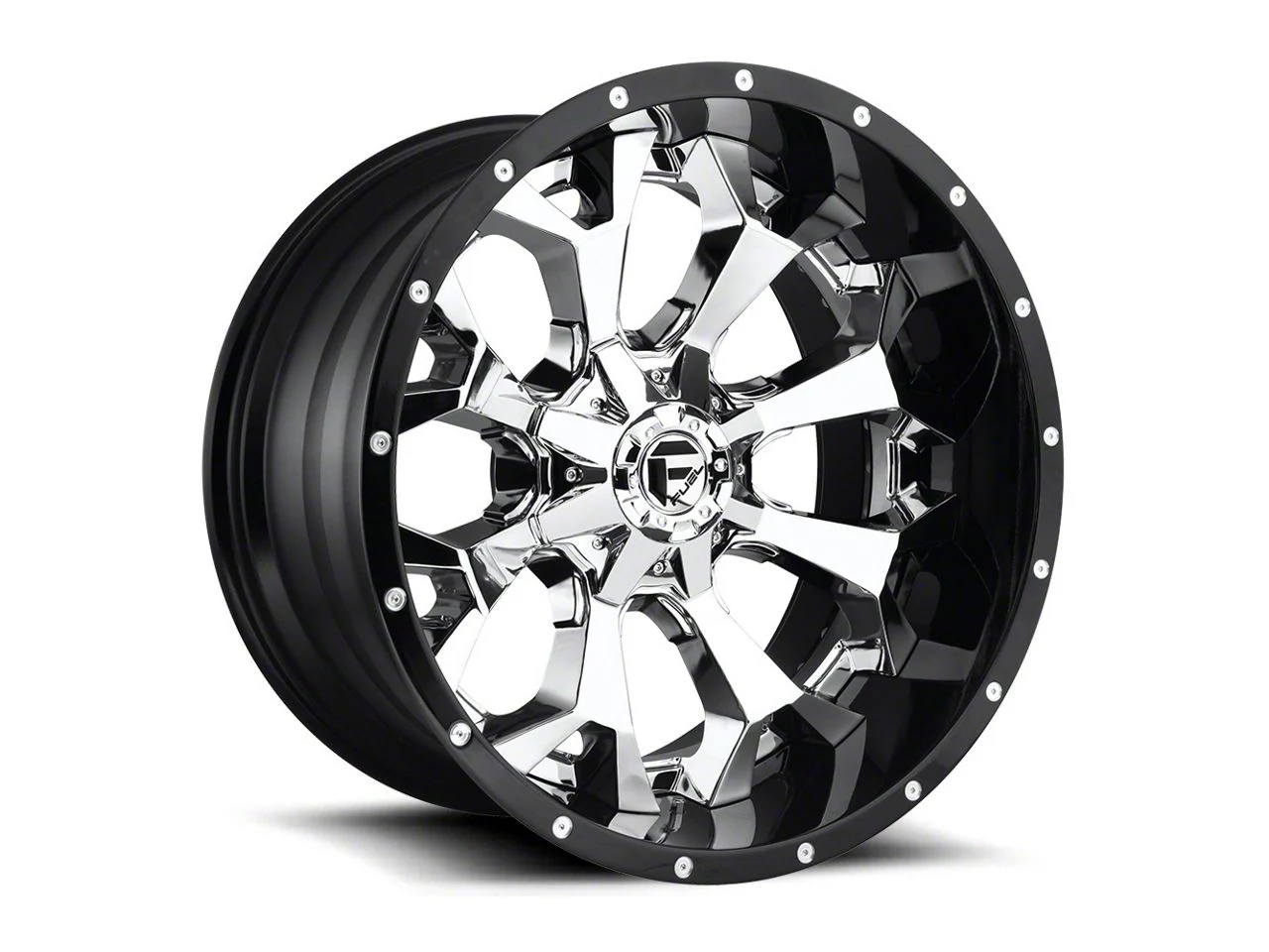 Fuel Wheels Assault Chrome 6-Lug Wheel; 22x10; -13mm Offset (19-23 Ranger)