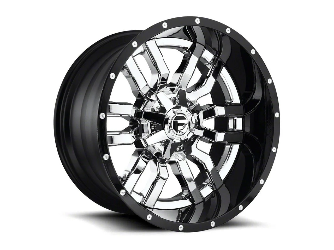 Fuel Wheels Sledge Chrome 6-Lug Wheel; 22x10; -13mm Offset (19-23 Ranger)