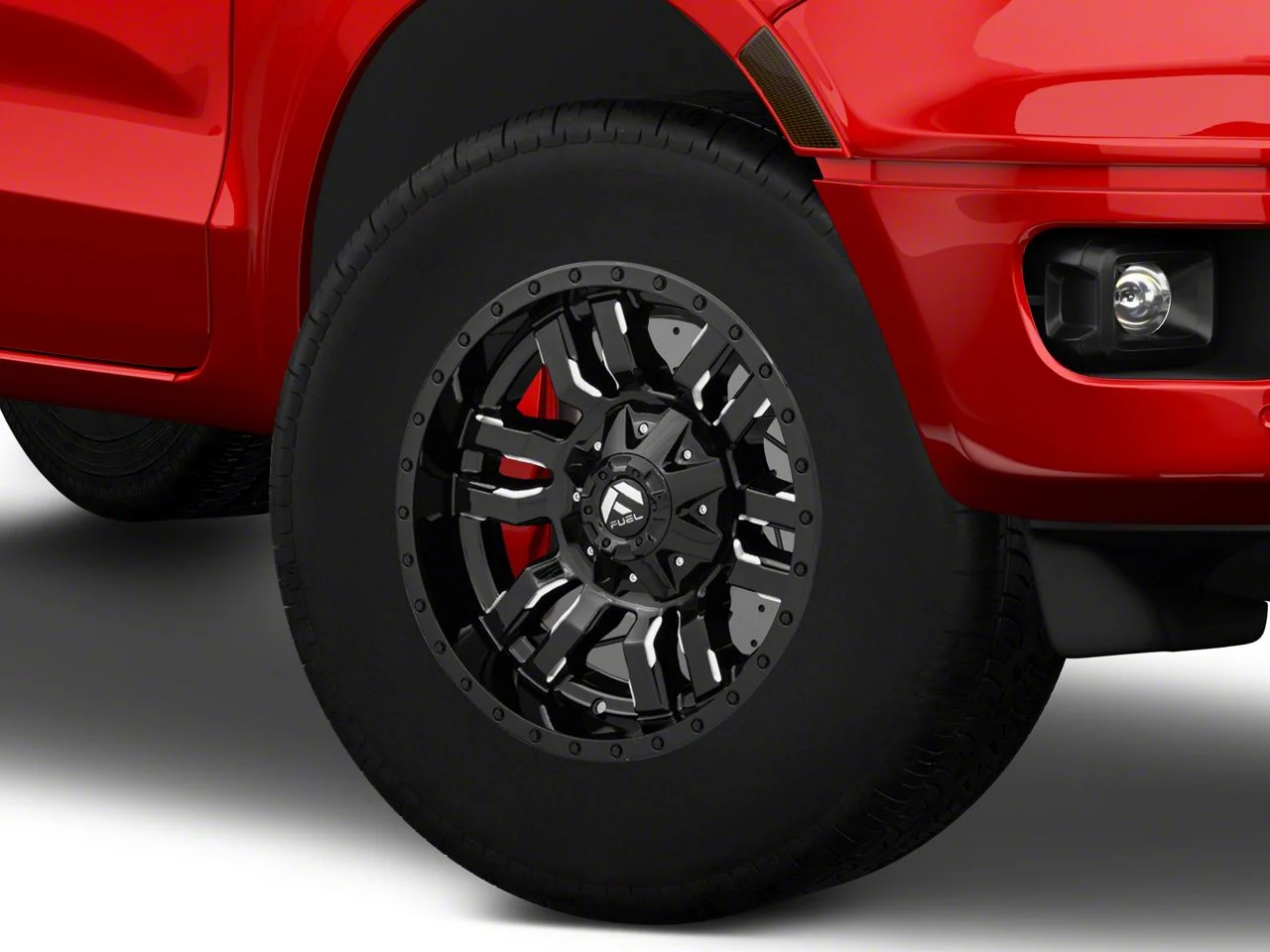 Fuel Wheels Sledge Gloss Black Milled 6-Lug Wheel; 17x9; -12mm Offset (19-23 Ranger)
