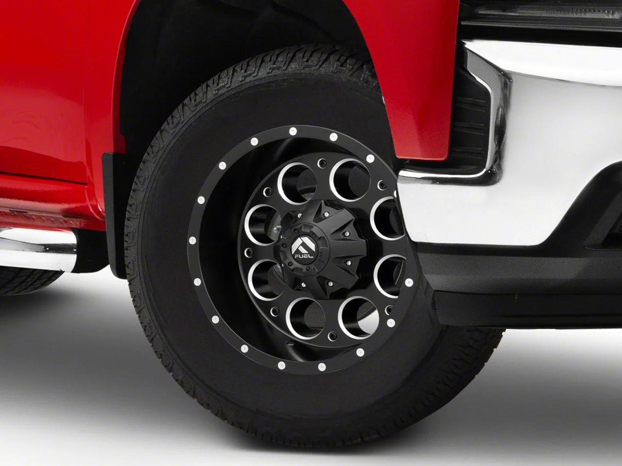 Fuel Wheels Revolver Matte Black Milled 6-Lug Wheel; 18x9; -12mm Offset (19-26 Silverado 1500)