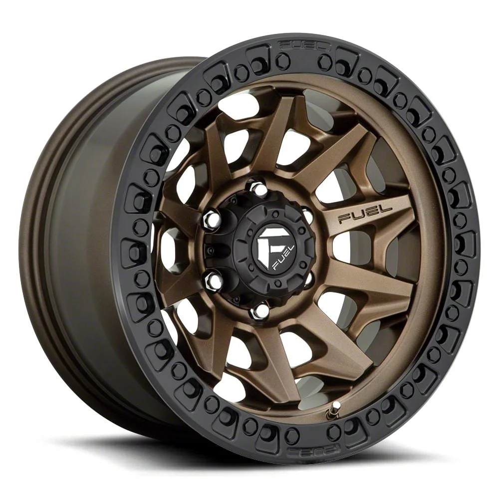 Fuel Wheels Covert Matte Bronze 8-Lug Wheel; 18x9; 20mm Offset (20-26 Sierra 2500 HD)