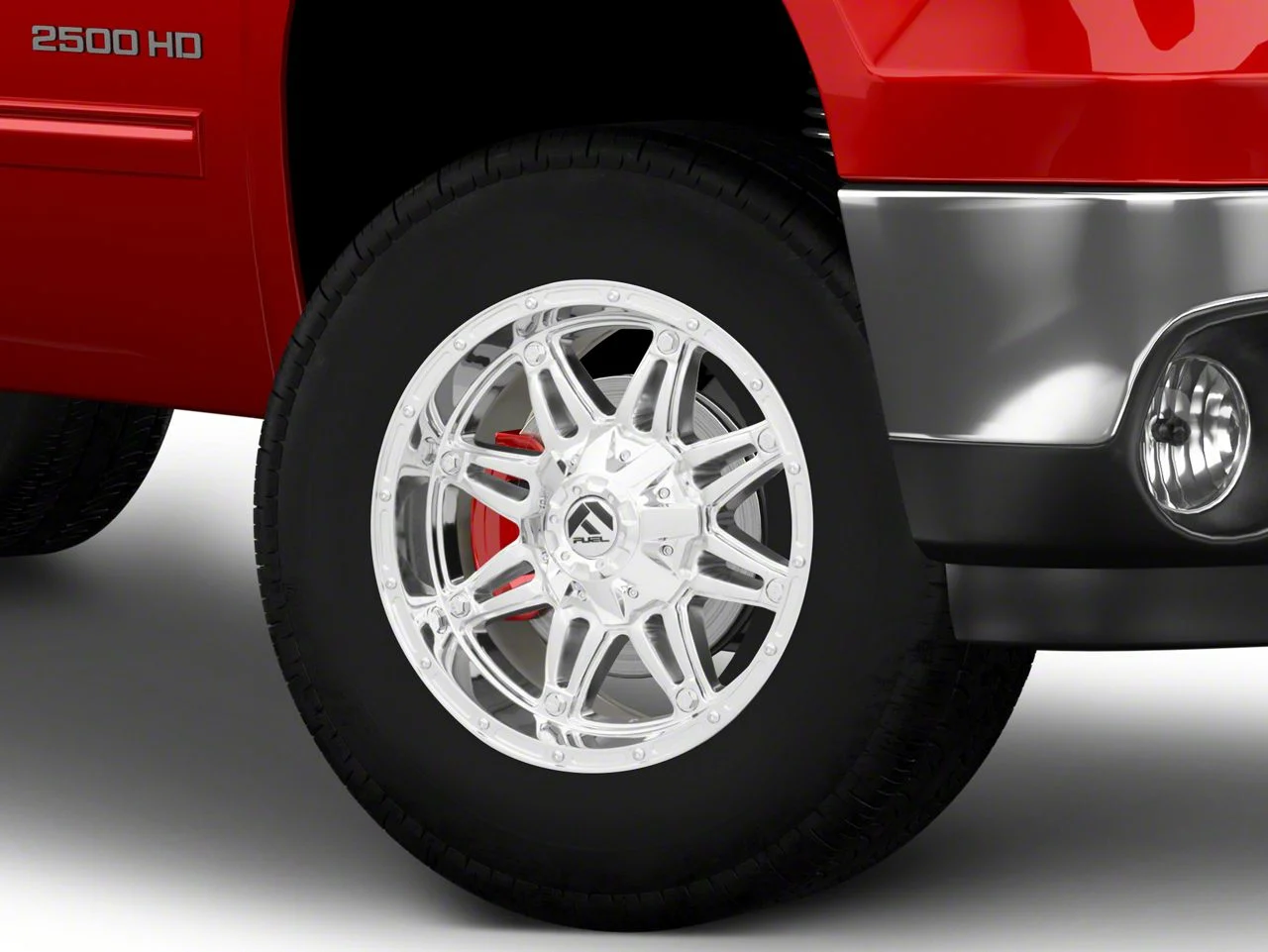 Fuel Wheels Hostage Chrome 8-Lug Wheel; 18x9; 1mm Offset (07-10 Sierra 2500 HD)