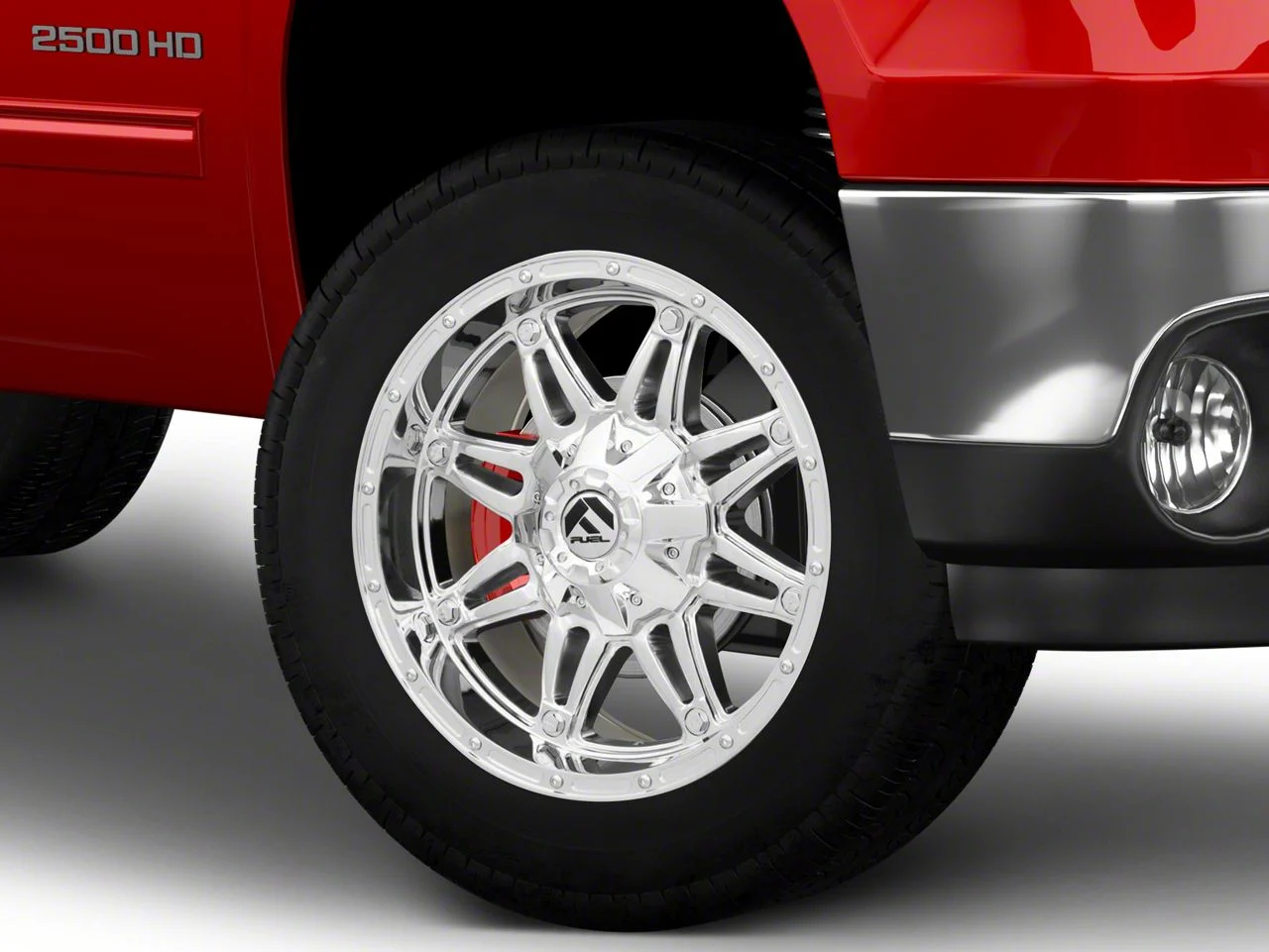 Fuel Wheels Hostage Chrome 8-Lug Wheel; 20x9; 1mm Offset (07-10 Sierra 2500 HD)