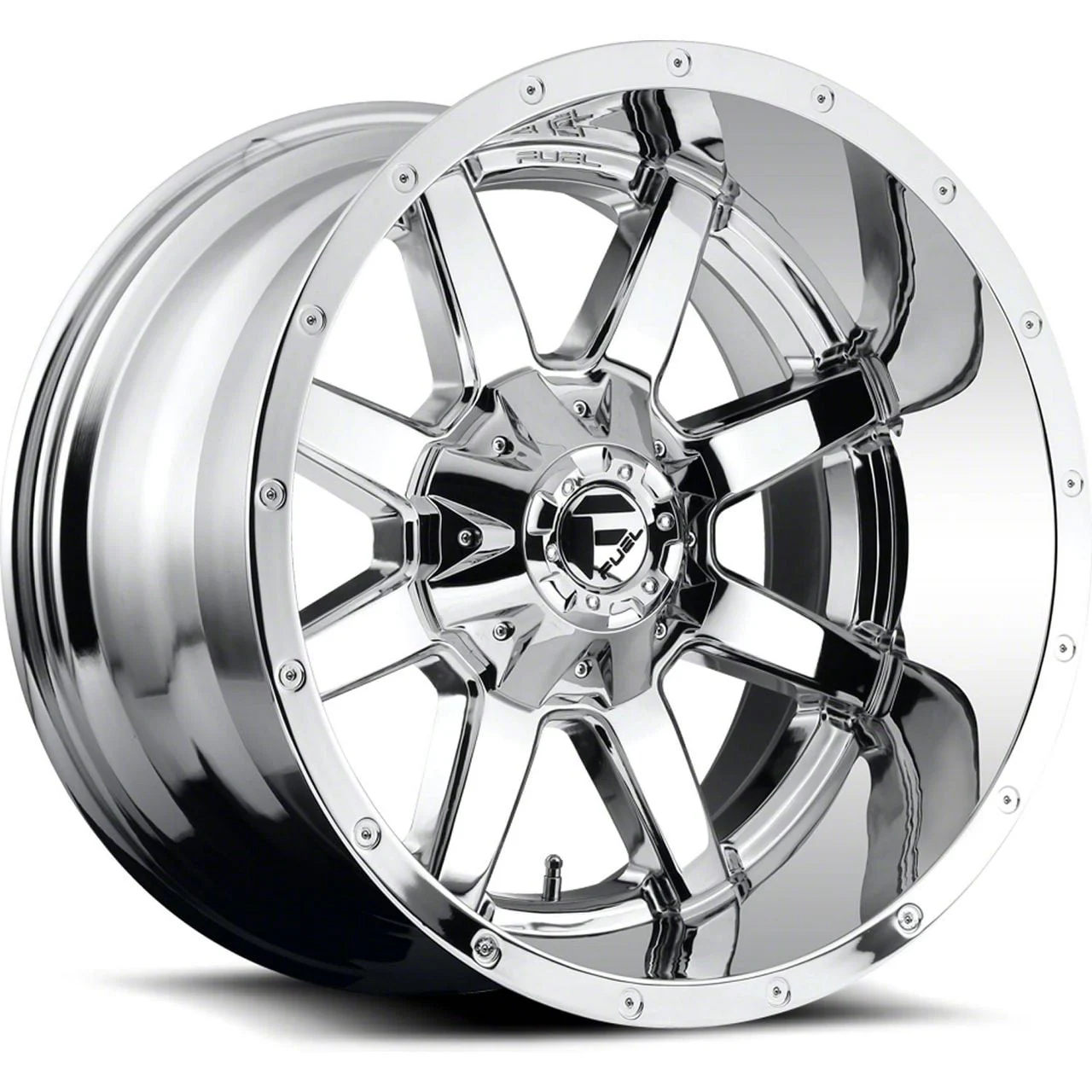 Fuel Wheels Maverick Chrome 8-Lug Wheel; 20x12; -44mm Offset (07-10 Sierra 2500 HD)