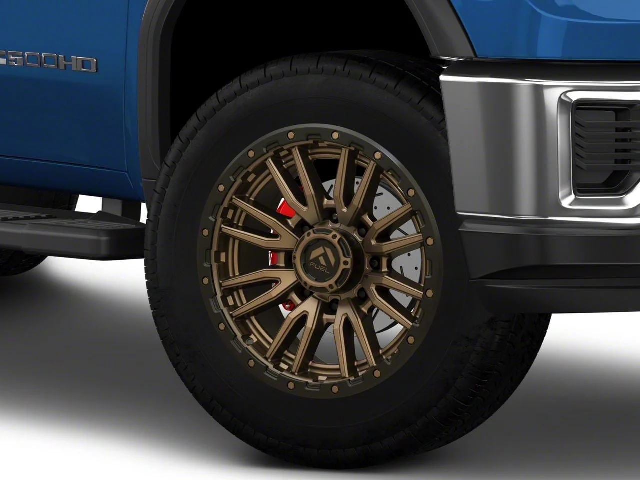 Fuel Wheels Rebel Matte Bronze 8-Lug Wheel; 20x9; 1mm Offset (20-26 Sierra 2500 HD)