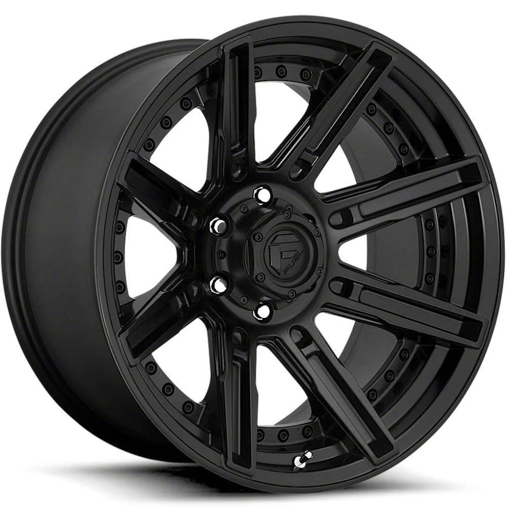 Fuel Wheels Rogue Matte Black 8-Lug Wheel; 20x10; -18mm Offset (20-26 Sierra 2500 HD)