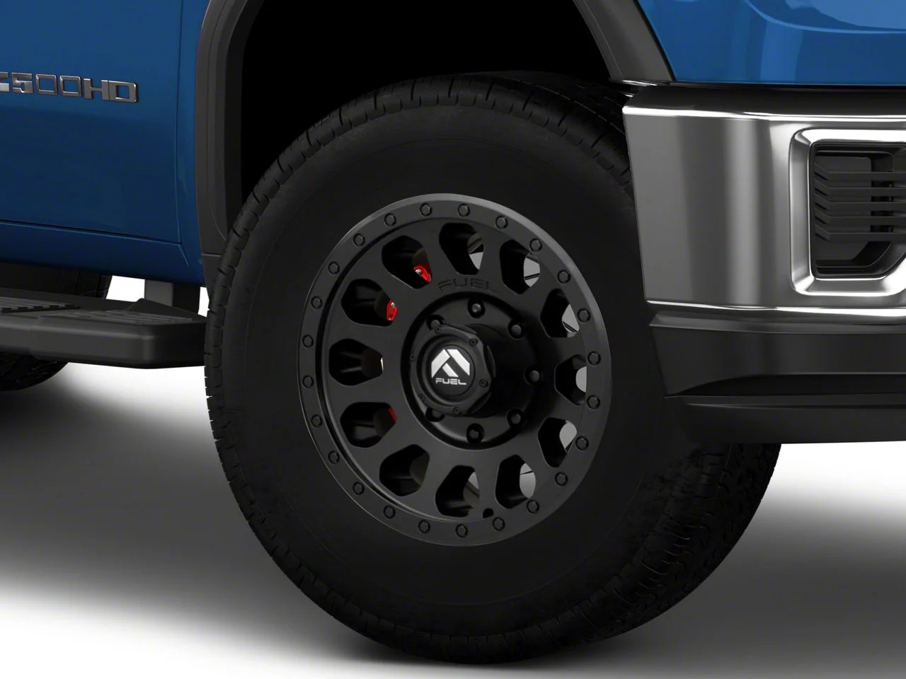 Fuel Wheels Vector Matte Black 8-Lug Wheel; 18x9; 20mm Offset (20-26 Sierra 2500 HD)