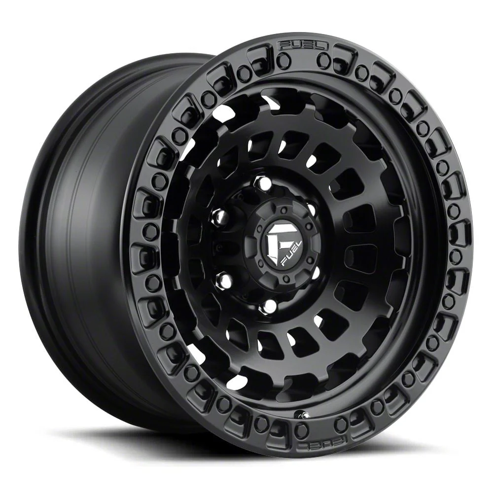 Fuel Wheels Zephyr Matte Black 8-Lug Wheel; 18x9; 1mm Offset (20-26 Sierra 2500 HD)