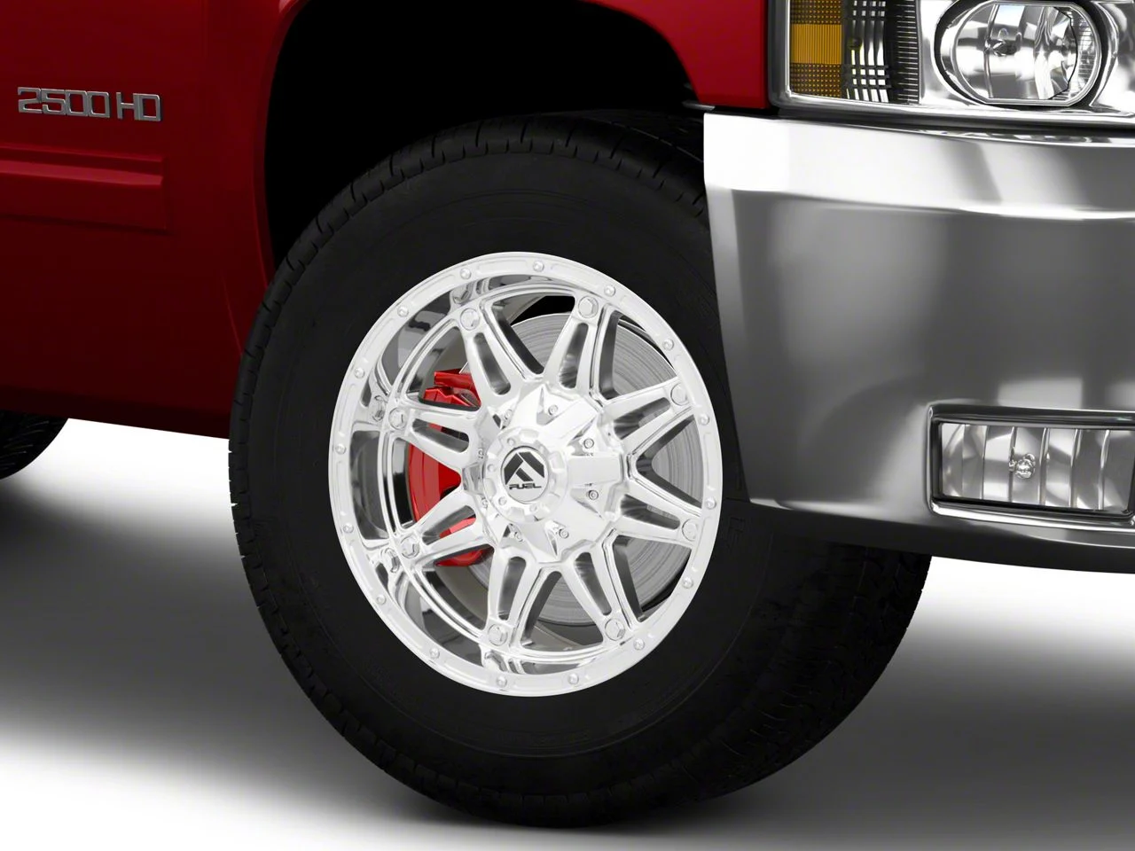 Fuel Wheels Hostage Chrome 8-Lug Wheel; 18x9; 1mm Offset (07-10 Silverado 3500 HD SRW)