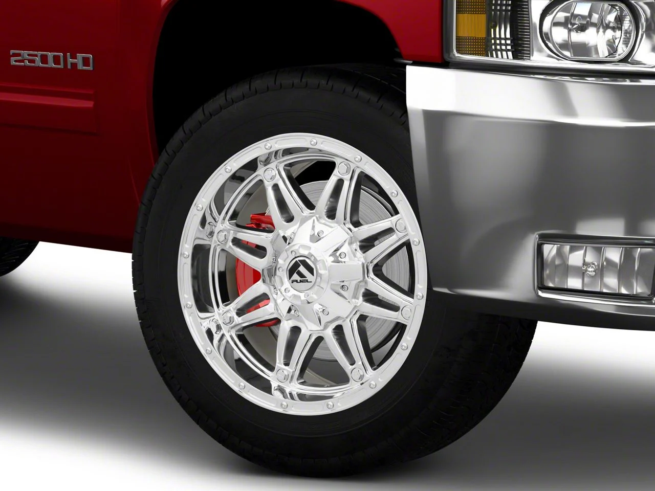 Fuel Wheels Hostage Chrome 8-Lug Wheel; 20x9; 1mm Offset (07-10 Silverado 3500 HD SRW)