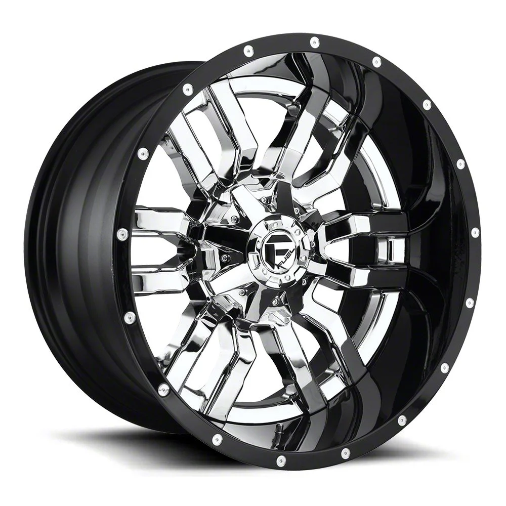 Fuel Wheels Sledge Chrome 6-Lug Wheel; 20x10; -18mm Offset (14-18 Sierra 1500)