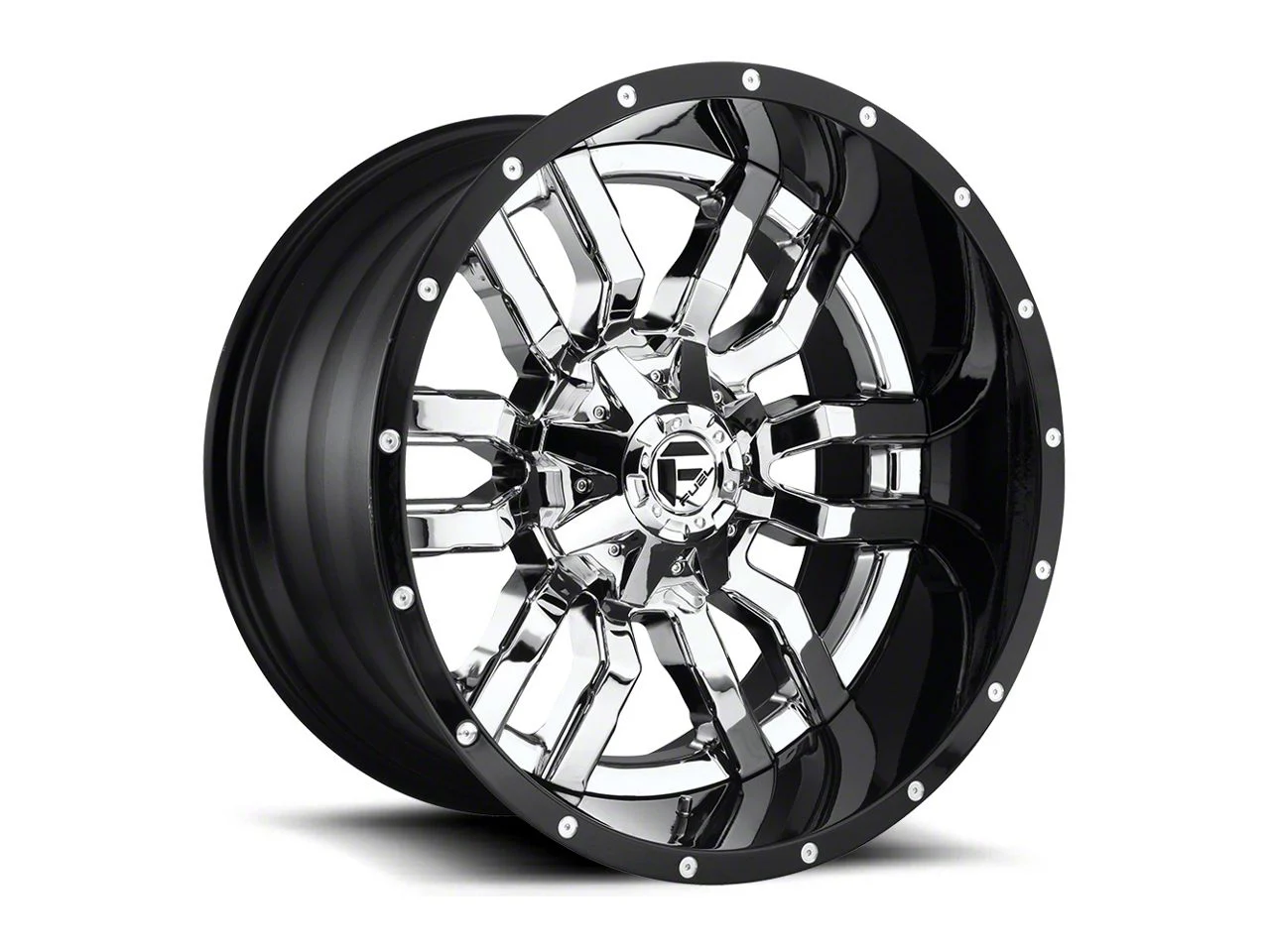 Fuel Wheels Sledge Chrome 6-Lug Wheel; 22x10; -13mm Offset (09-14 F-150)
