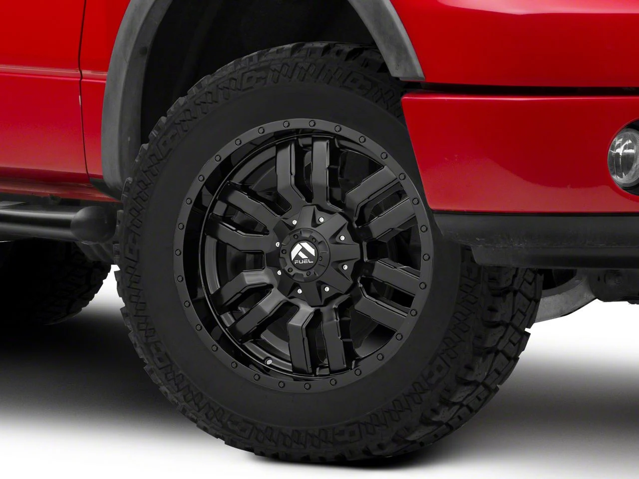 Fuel Wheels Sledge Matte Black 6-Lug Wheel; 20x10; -18mm Offset (04-08 F-150)