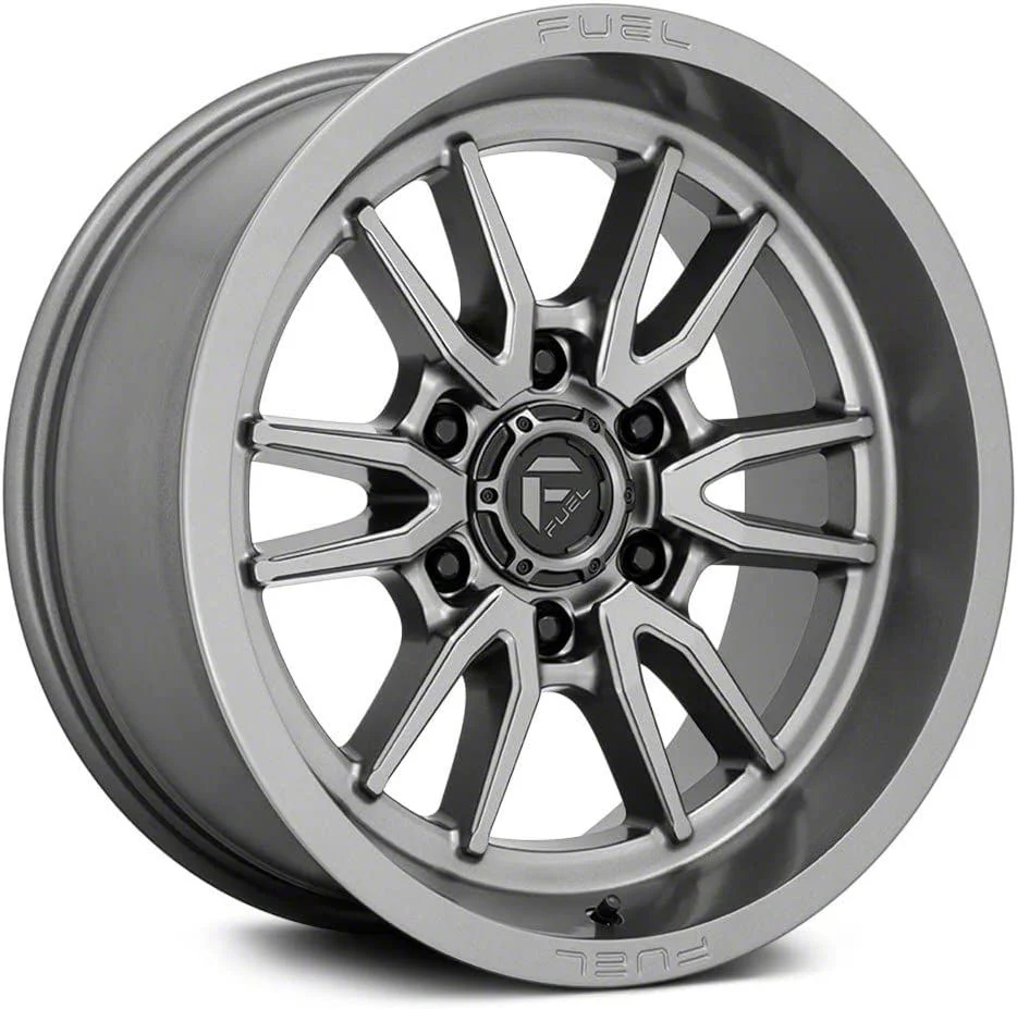 Fuel Wheels Clash Gunmetal 6-Lug Wheel; 18x9; 1mm Offset (21-26 Tahoe)