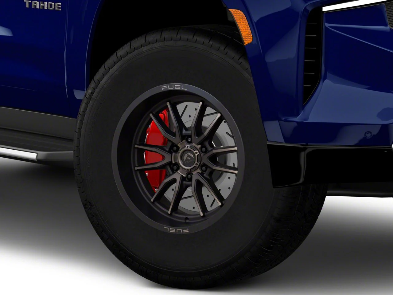 Fuel Wheels Clash Matte Black Double Dark Tint 6-Lug Wheel; 17x9; -12mm Offset (21-26 Tahoe)