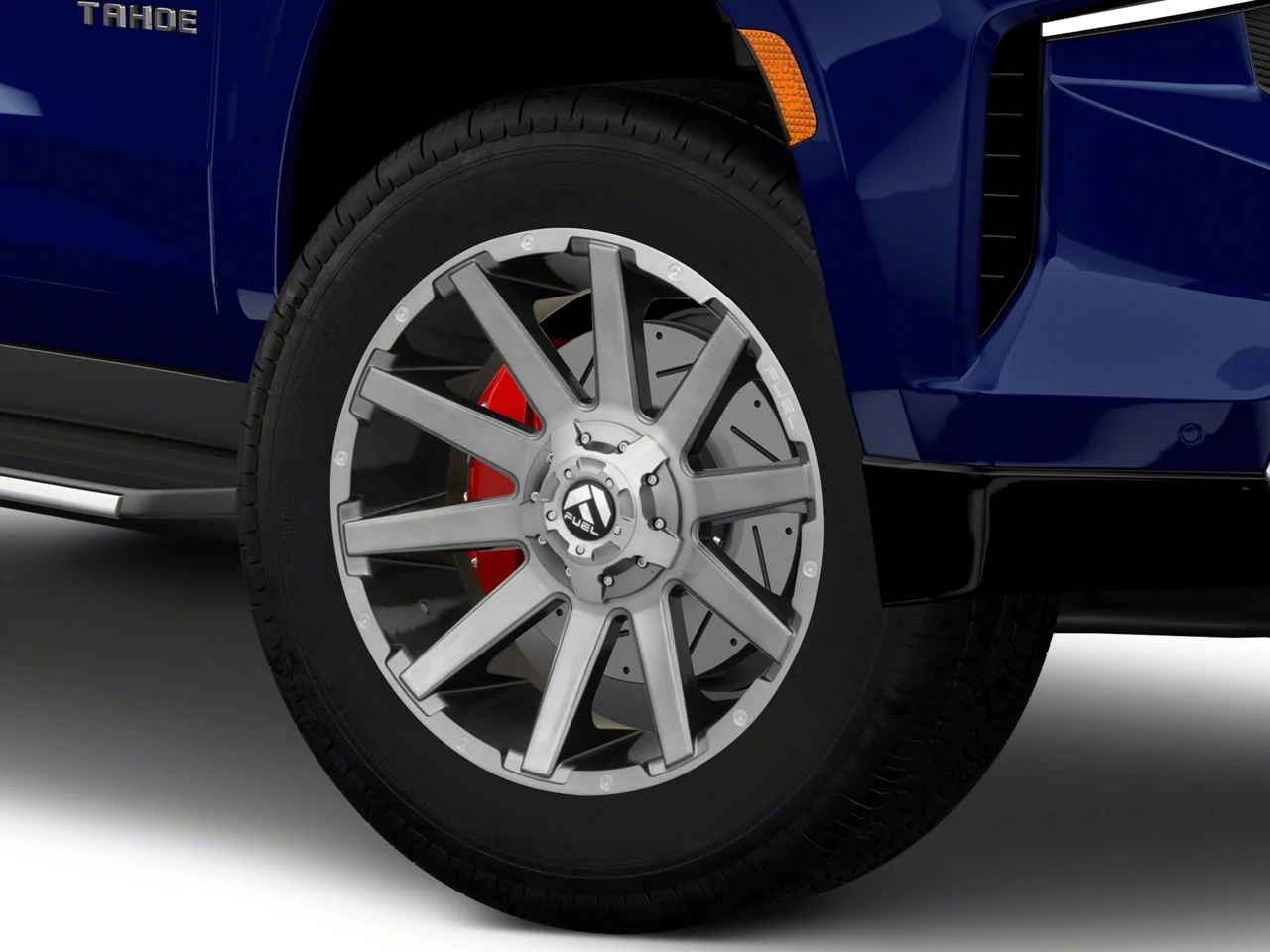 Fuel Wheels Contra Platinum Brushed Gunmetal 6-Lug Wheel; 20x9; 19mm Offset (21-26 Tahoe)
