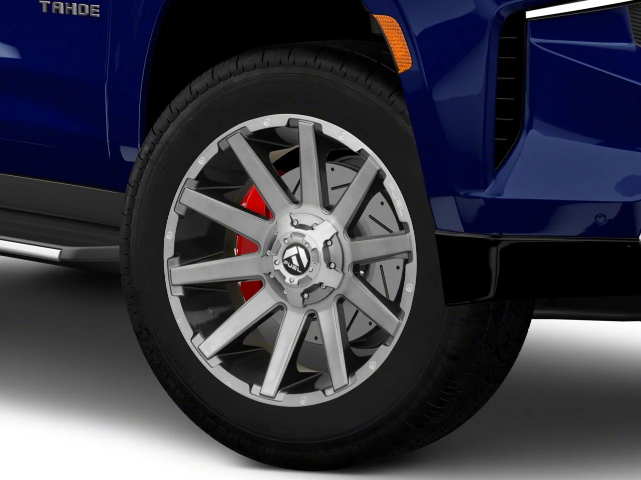 Fuel Wheels Contra Platinum Brushed Gunmetal 6-Lug Wheel; 20x9; 2mm Offset (21-26 Tahoe)