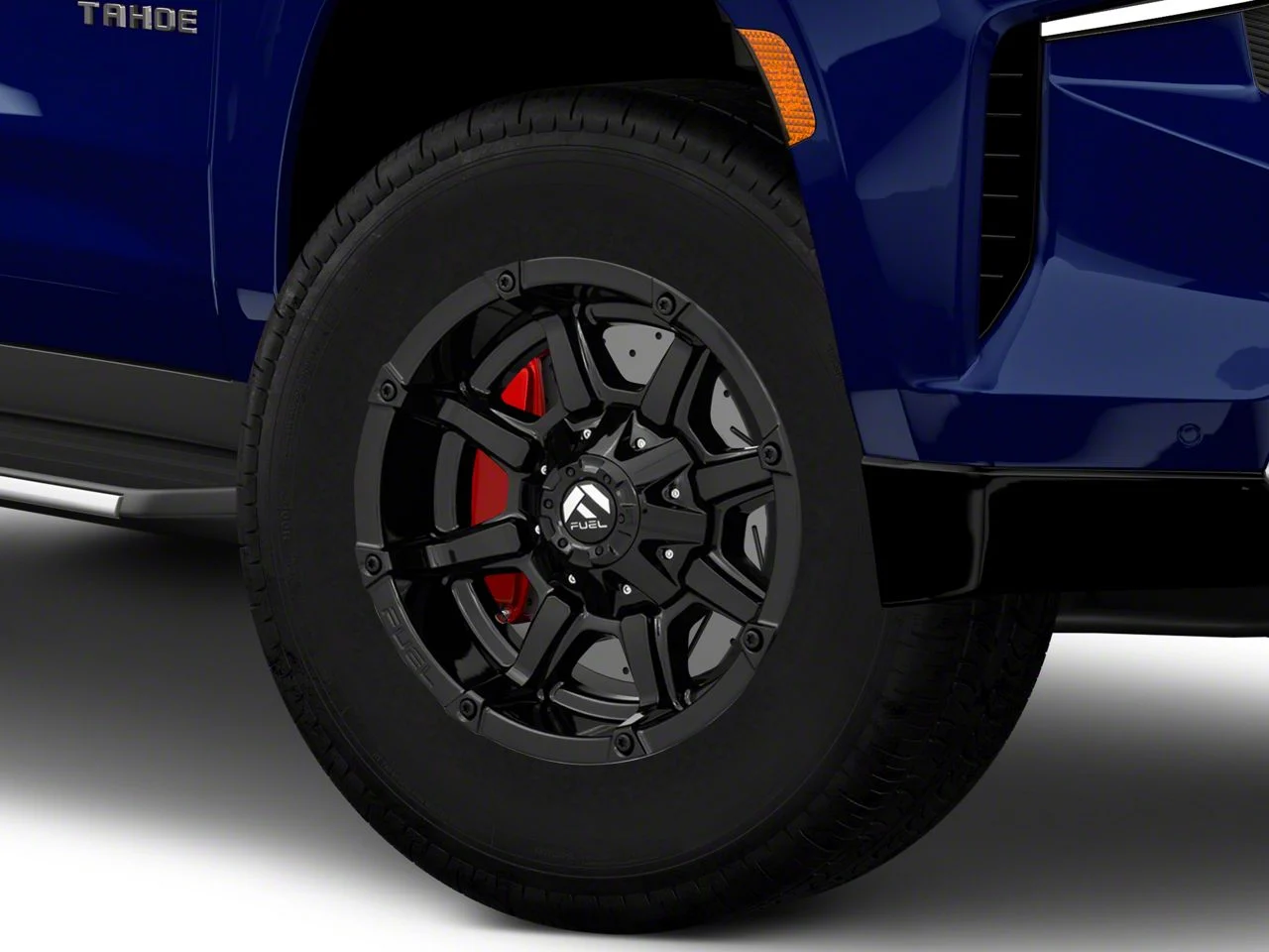 Fuel Wheels Coupler Gloss Black 6-Lug Wheel; 18x9; 1mm Offset (21-26 Tahoe)