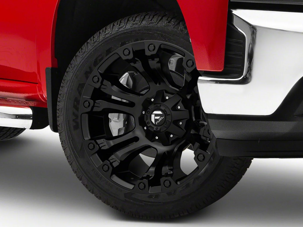 Fuel Wheels Vapor Matte Black 6-Lug Wheel; 20x12; -44mm Offset (19-26 Silverado 1500)