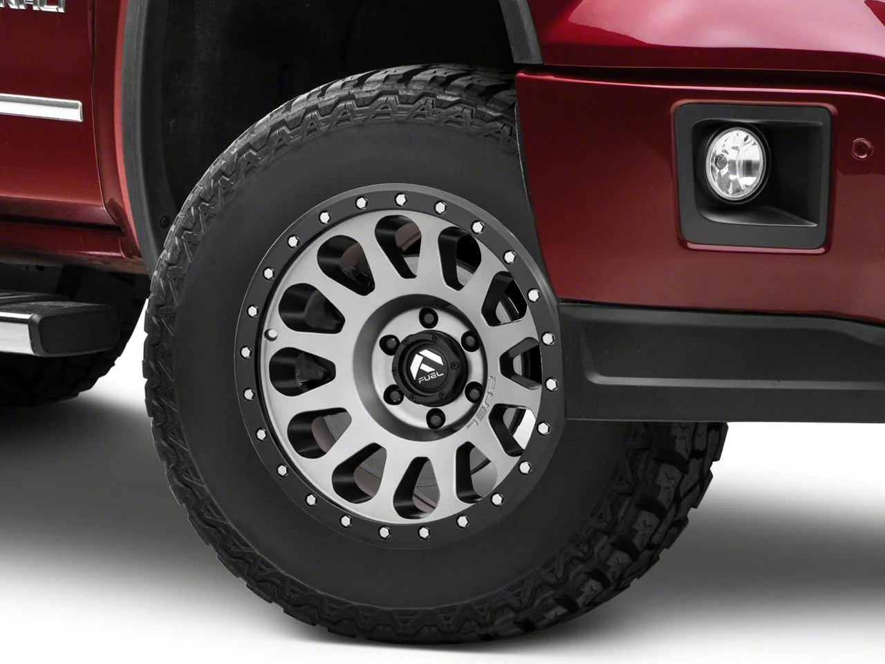Fuel Wheels Vector Gun Metal 6-Lug Wheel; 17x9; -12mm Offset (14-18 Sierra 1500)