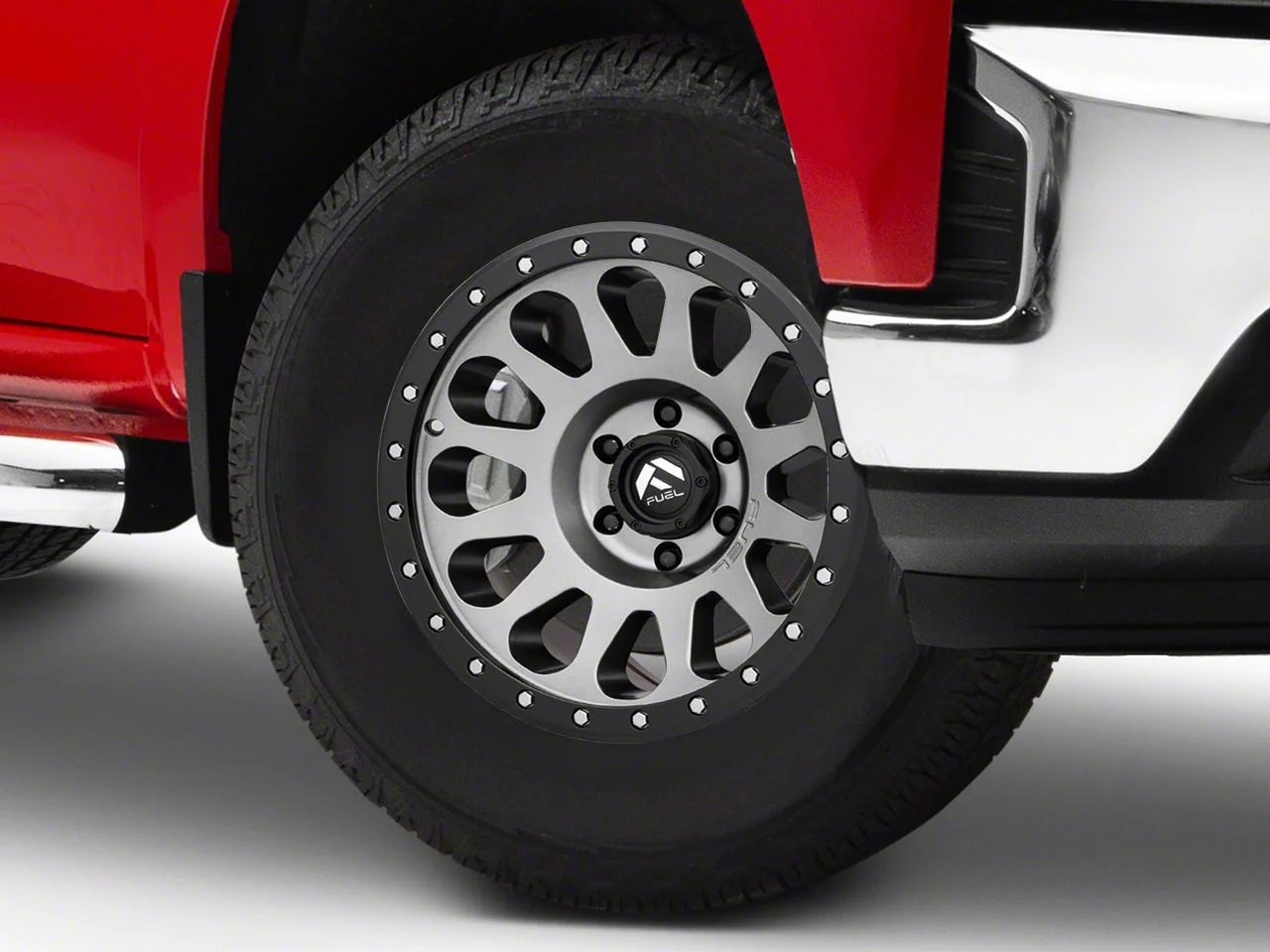 Fuel Wheels Vector Gun Metal 6-Lug Wheel; 17x9; -12mm Offset (19-26 Silverado 1500)
