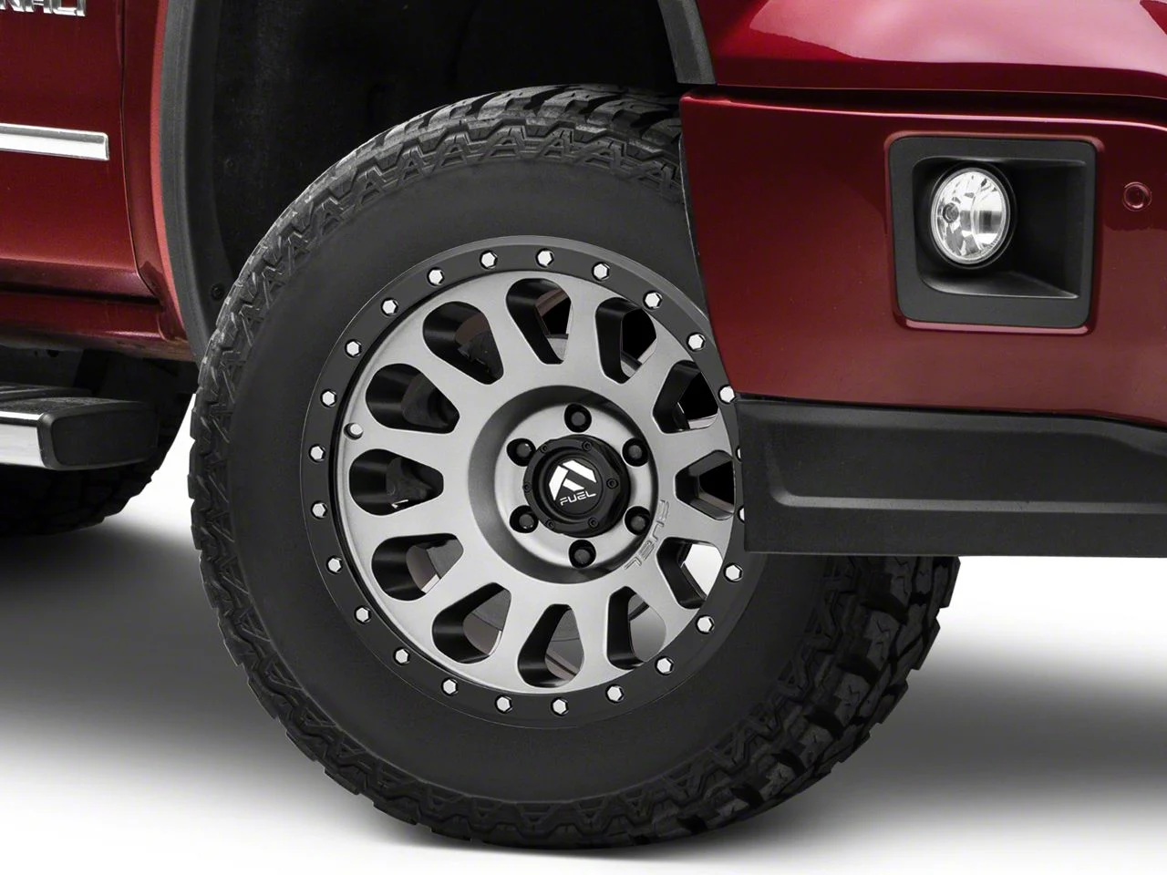 Fuel Wheels Vector Gun Metal 6-Lug Wheel; 18x9; 1mm Offset (14-18 Sierra 1500)