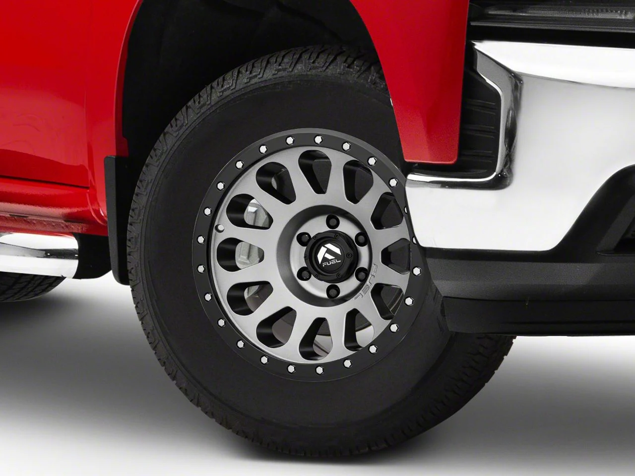 Fuel Wheels Vector Gun Metal 6-Lug Wheel; 18x9; 1mm Offset (19-26 Silverado 1500)