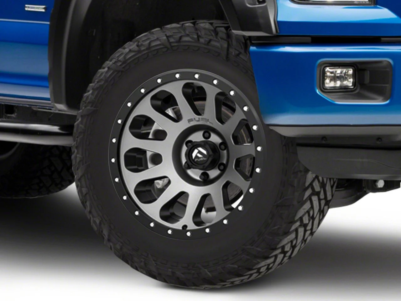 Fuel Wheels Vector Gun Metal 6-Lug Wheel; 20x10; -18mm Offset (15-20 F-150)