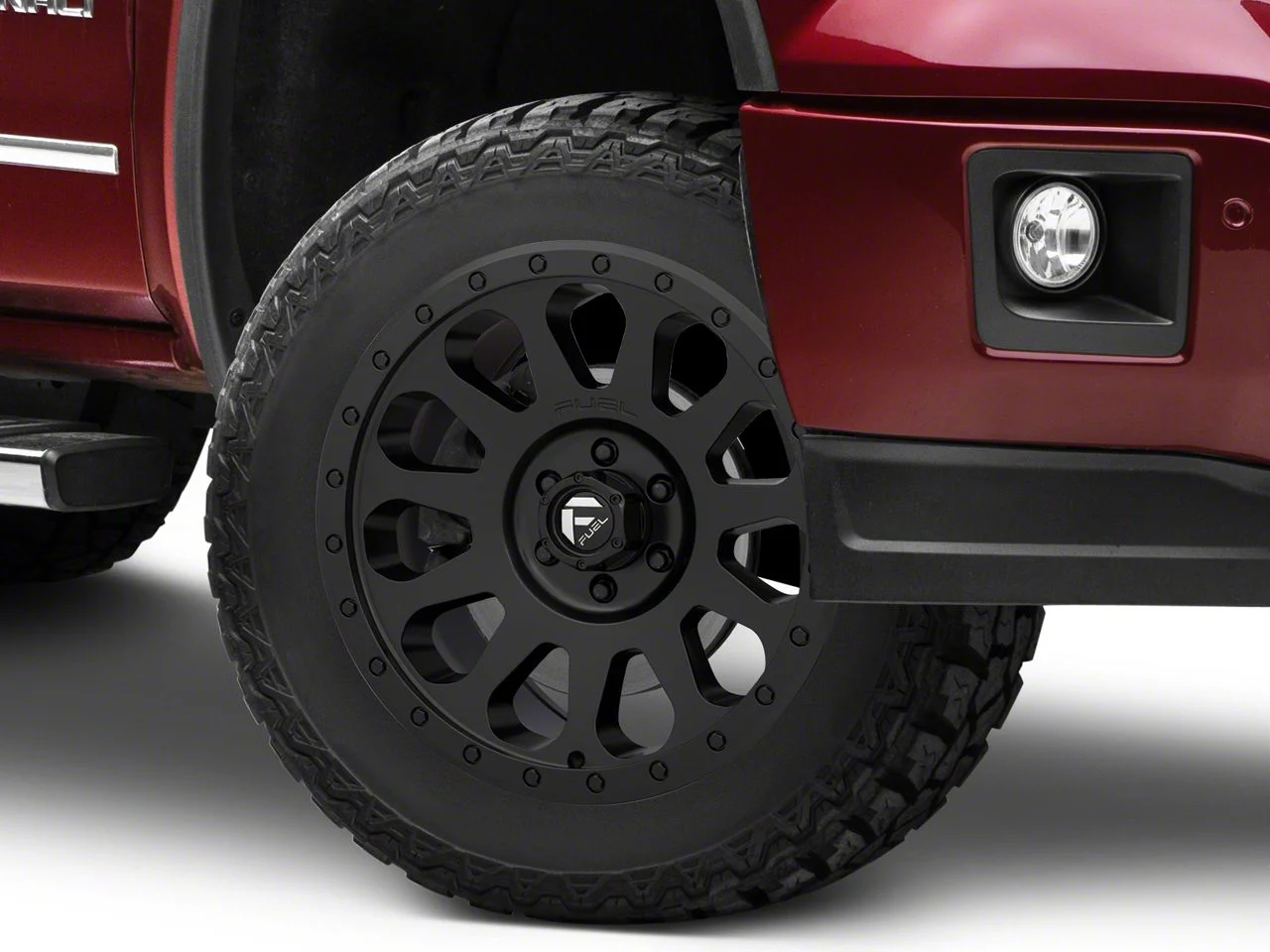 Fuel Wheels Vector Matte Black 6-Lug Wheel; 20x10; -18mm Offset (14-18 Sierra 1500)