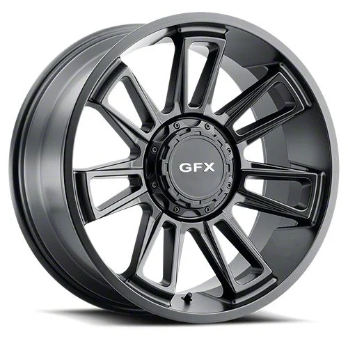 G-FX TR21 Matte Black 8-Lug Wheel; 20x10; -19mm Offset (17-22 F-250 Super Duty)