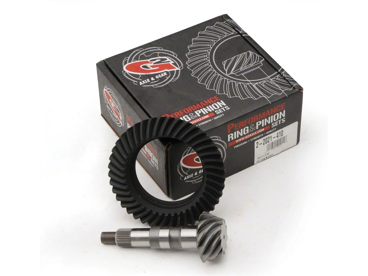 G2 Axle and Gear 8.8-Inch IFS Front Axle Ring and Pinion Gear Kit; 4.10 Gear Ratio (04-25 F-150)