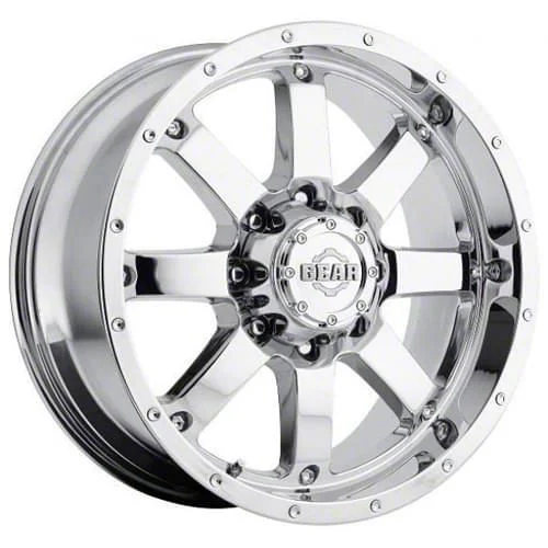 Gear Off-Road Big Block Chrome 6-Lug Wheel; 20x9; 18mm Offset (04-08 F-150)