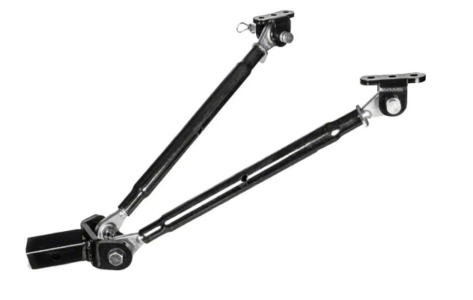 Gen-Y Hitch 2.50-Inch Receiver Hitch Stabilizer Bars (Universal; Some Adaptation May Be Required)