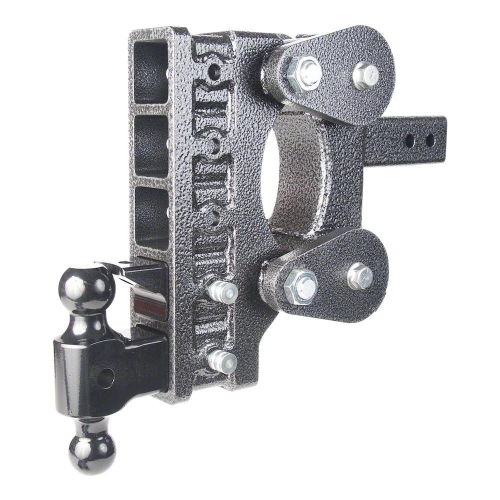 Gen-Y Hitch The BOSS Torsion-Flex 16K Adjustable 2.50-Inch Receiver Hitch Dual-Ball Mount with Pintle Lock; 9-Inch Drop (Universal; Some Adaptation May Be Required)