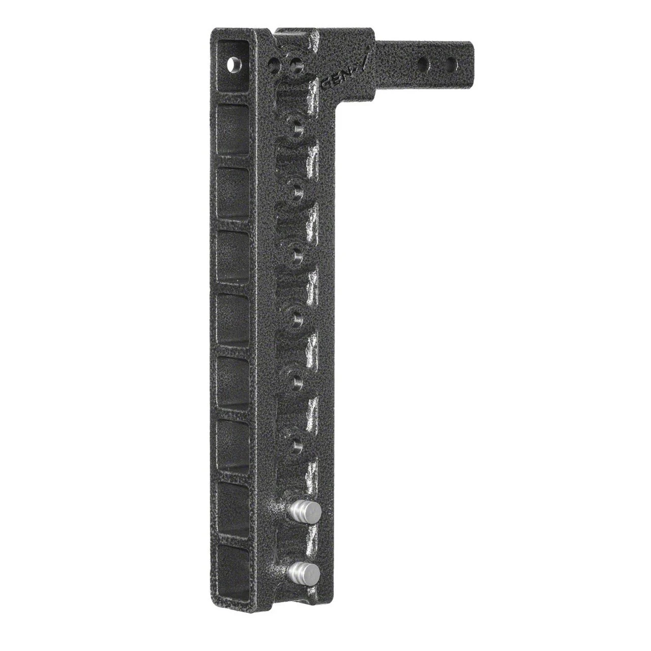 Gen-Y Hitch Mega-Duty 10K Adjustable 2-Inch Receiver Hitch Shank with Stabilizer Bars; 20-Inch Drop (Universal; Some Adaptation May Be Required)