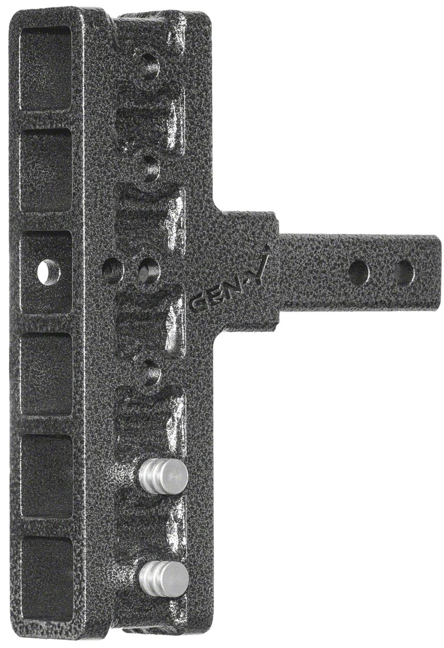 Gen-Y Hitch Mega-Duty 10K Adjustable 2-Inch Receiver Hitch Shank; 7.50-Inch Offset Drop (Universal; Some Adaptation May Be Required)