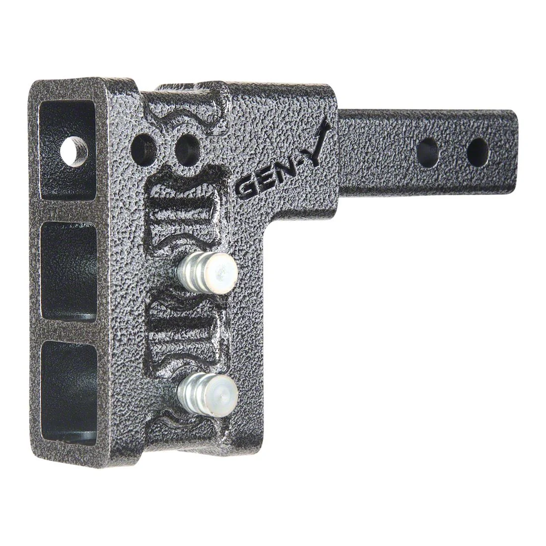 Gen-Y Hitch Mega-Duty 16K Adjustable 2-Inch Receiver Hitch Shank; 5-Inch Drop (Universal; Some Adaptation May Be Required)