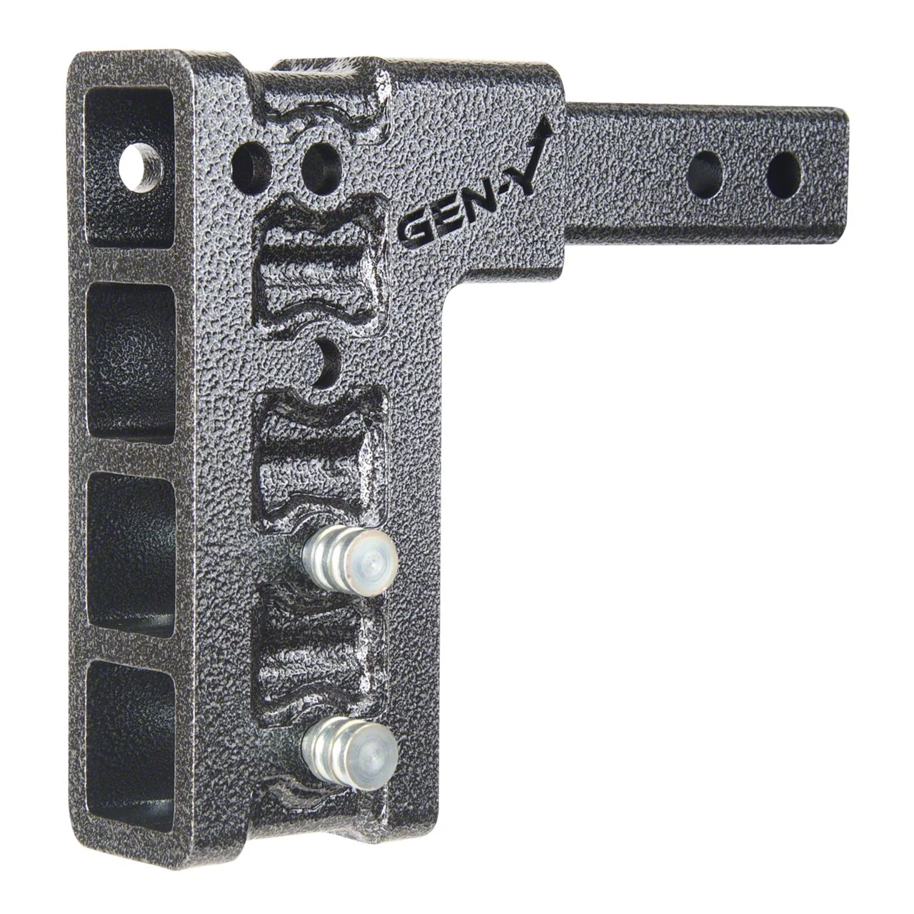Gen-Y Hitch Mega-Duty 16K Adjustable 2-Inch Receiver Hitch Shank; 7.50-Inch Drop (Universal; Some Adaptation May Be Required)