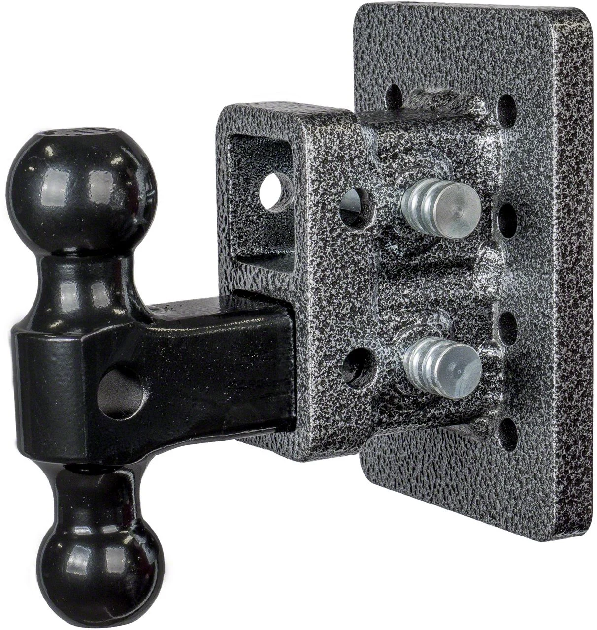Gen-Y Hitch Mega-Duty Bolt-On 16K Adjustable 2-Inch Receiver Hitch Dual-Ball Mount; 2.50-Inch Drop (Universal; Some Adaptation May Be Required)