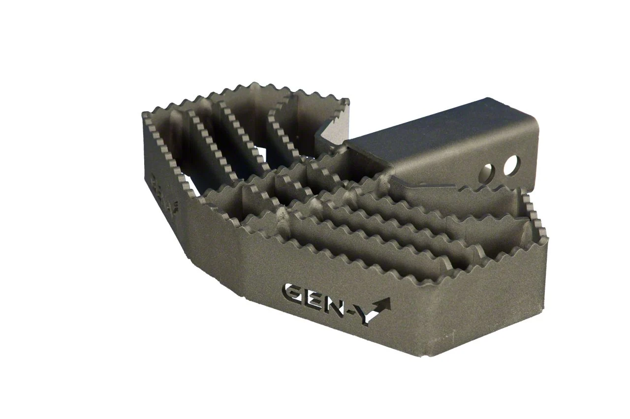 Gen-Y Hitch Heavy Duty Serrated 2-Inch Receiver Hitch Step; 500 lb. Capacity (Universal; Some Adaptation May Be Required)
