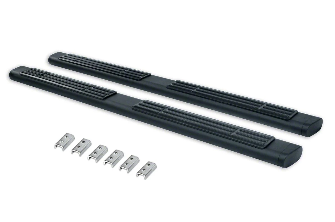 Go Rhino 6-Inch OE Xtreme Side Step Bars; Textured Black (15-26 F-150 SuperCrew)