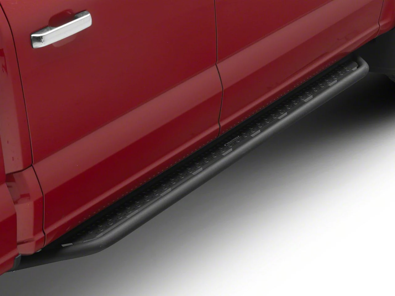 Go Rhino Dominator Xtreme D6 Side Step Bars; Textured Black (15-26 F-150 SuperCrew)