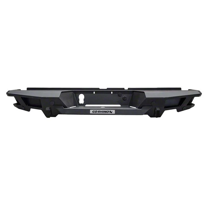 Go Rhino BR20 Rear Bumper; Textured Black (13-18 RAM 1500)