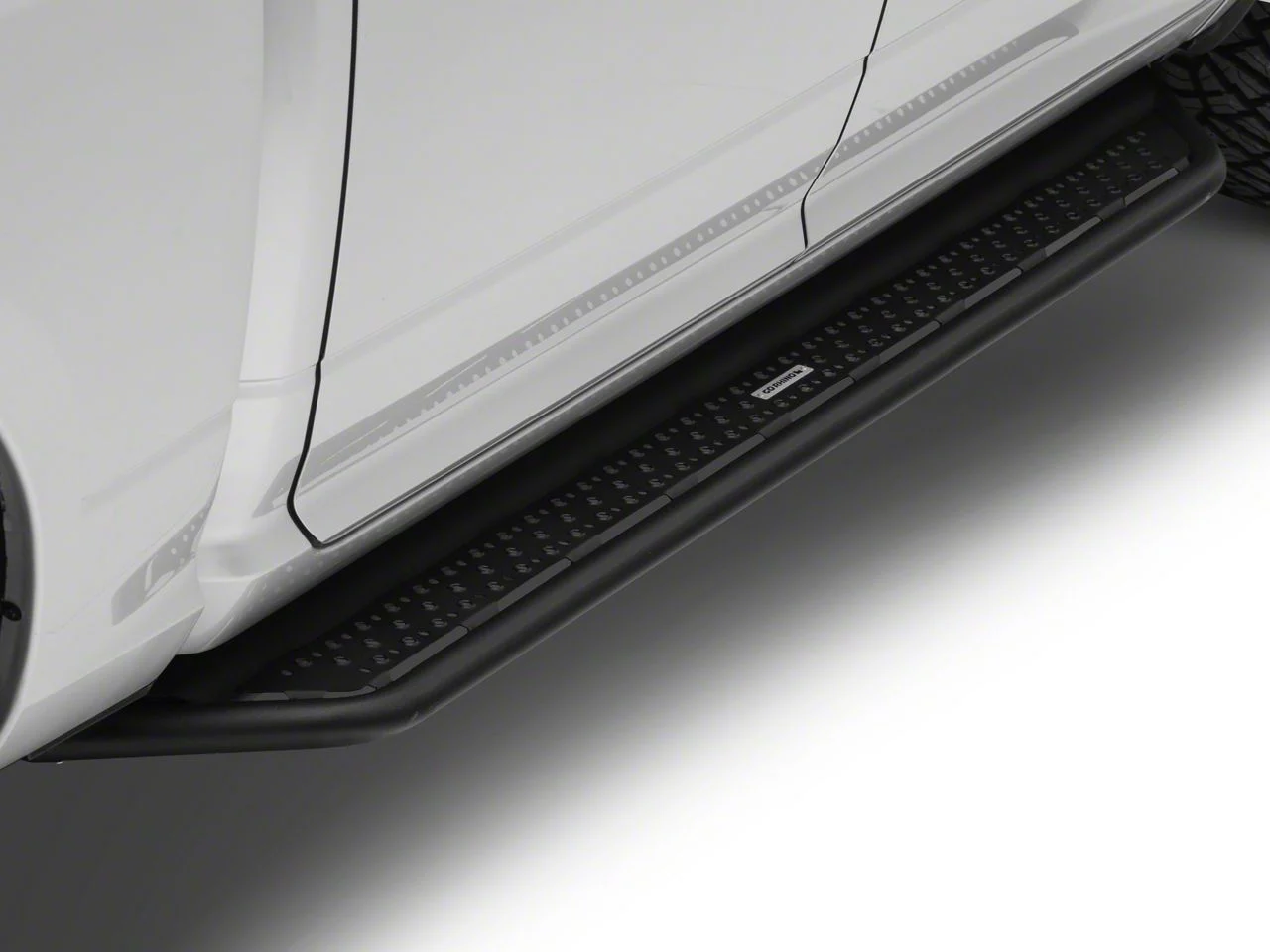 Go Rhino Dominator Xtreme D6 Side Step Bars; Textured Black (09-18 RAM 1500 Crew Cab)