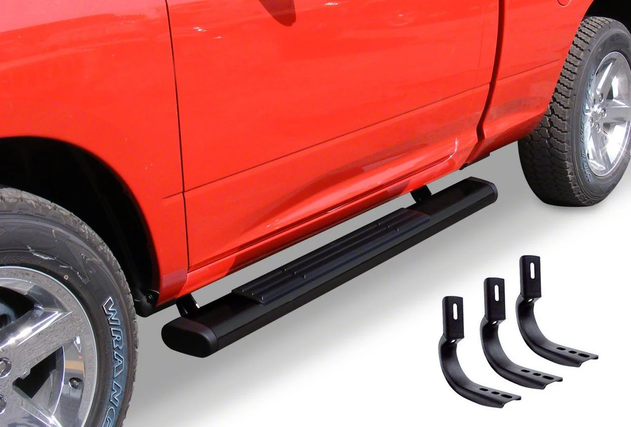 Go Rhino 6-Inch OE Xtreme Side Step Bars; Black (10-26 RAM 2500 Regular Cab)