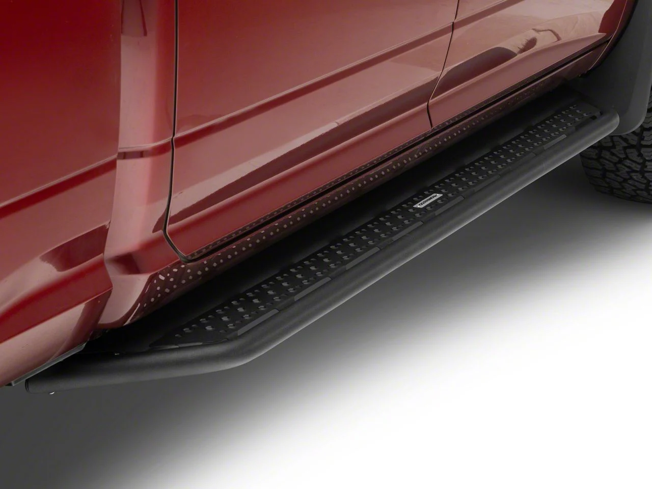 Go Rhino Dominator Xtreme D6 Side Step Bars; Textured Black (10-26 RAM 2500 Crew Cab)