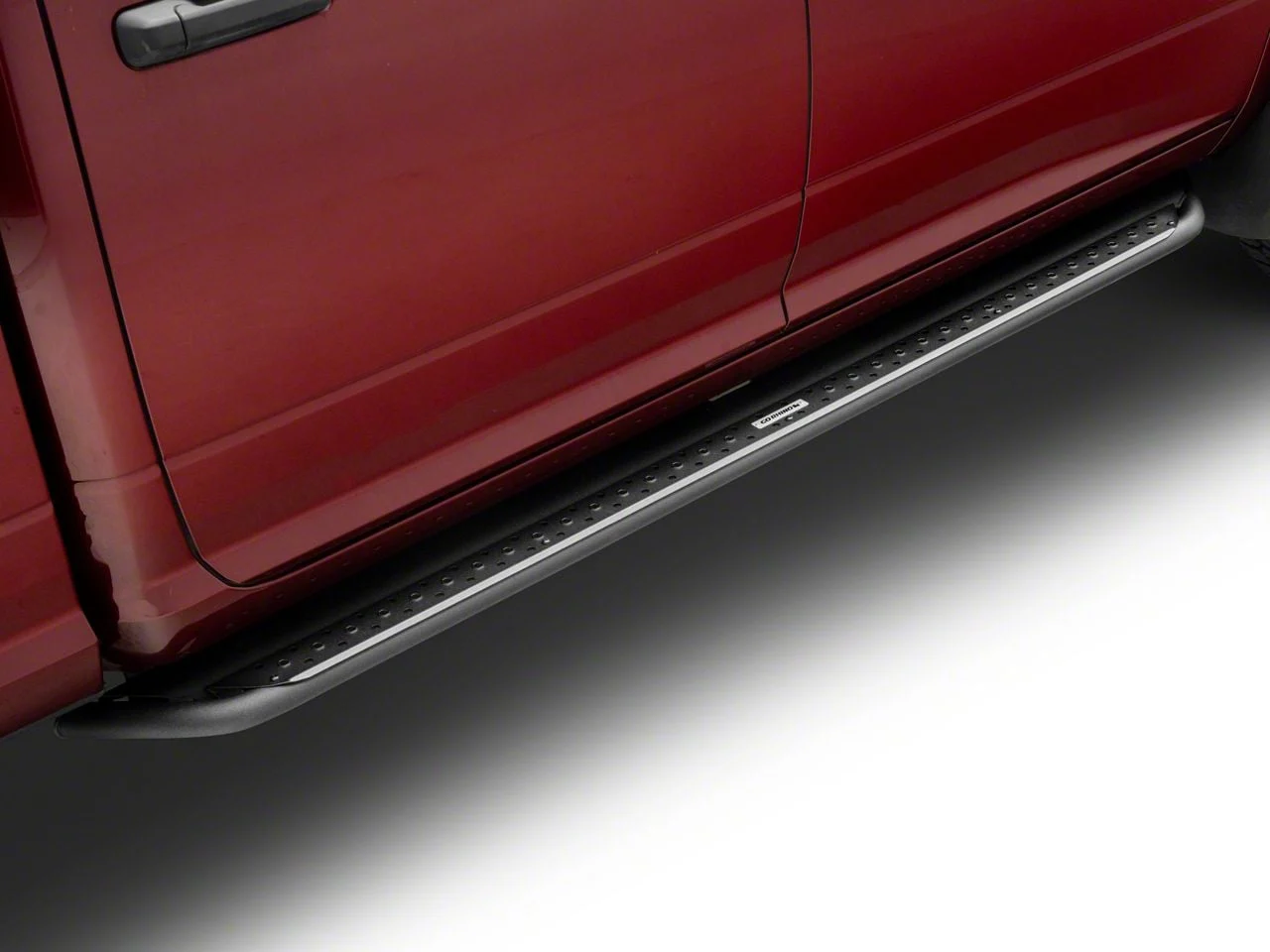 Go Rhino Dominator Xtreme DSS Slider Side Step Bars; Textured Black (10-26 RAM 2500 Crew Cab)