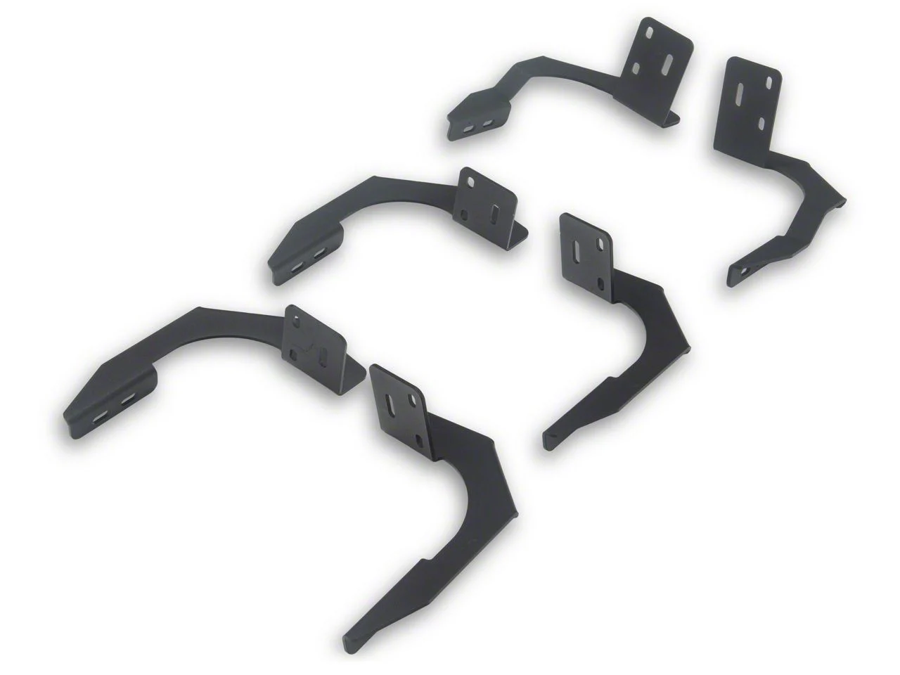 Go Rhino RB10 Running Boards; Textured Black (10-26 RAM 3500 Crew Cab)
